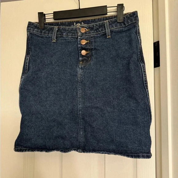 vintage levis denim skirt size 5 - Picture 1 of 7